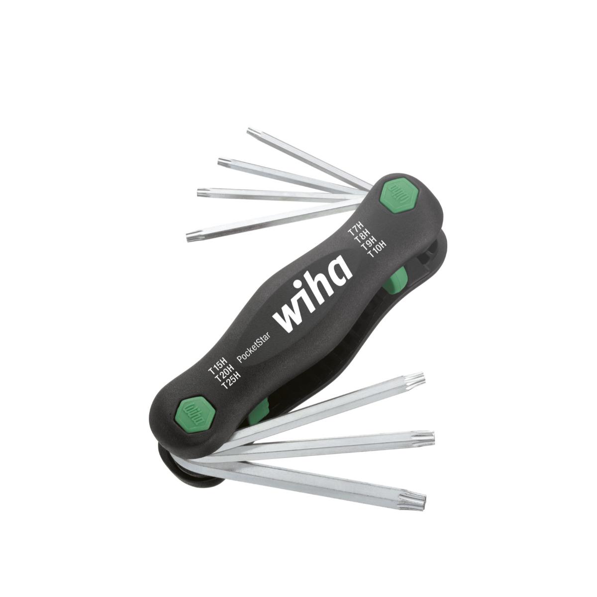 Multitool PocketStar TORX anti-vandalisme Wiha 7 pièces