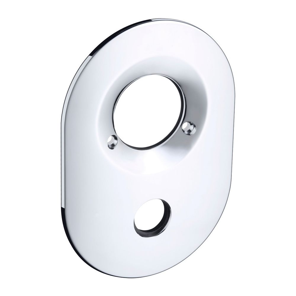 Rosette Hansgrohe AXOR pour mitigeur de baignoire Allegroh encastré, Finition satinée, 94270880