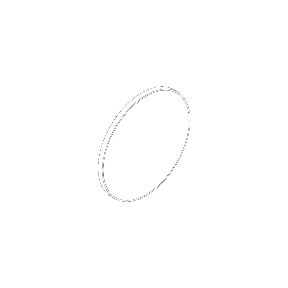 Verre de miroir Hansgrohe avec fixation pour série Comtess, chromé, 96042000