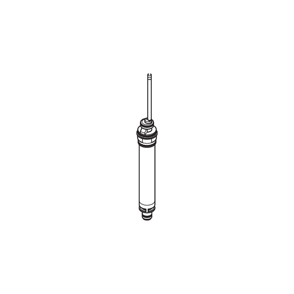 Sélecteur Hansgrohe AXOR pour robinetterie de bordure carrelée 4 trous Mondaro/Mondial, Chrome, 94127000