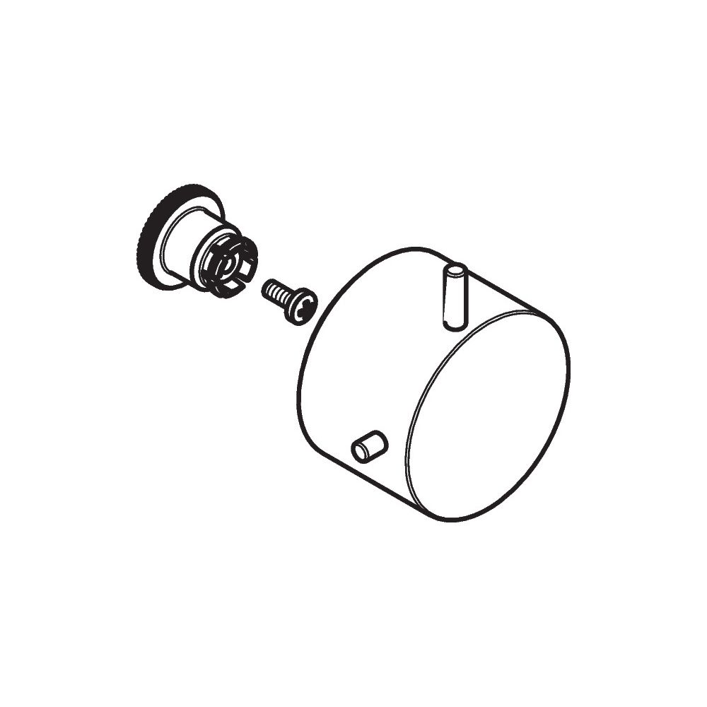 Hansgrohe AXOR Poignée pour Starck Quattro, chromé, 10993000