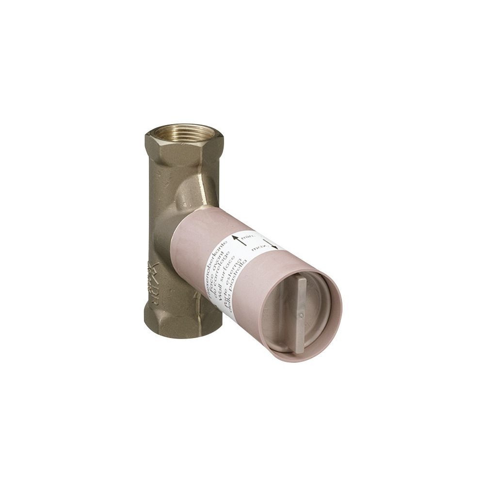 Corps encastré Hansgrohe pour robinet d'arrêt sous pression DN 15, 15974180