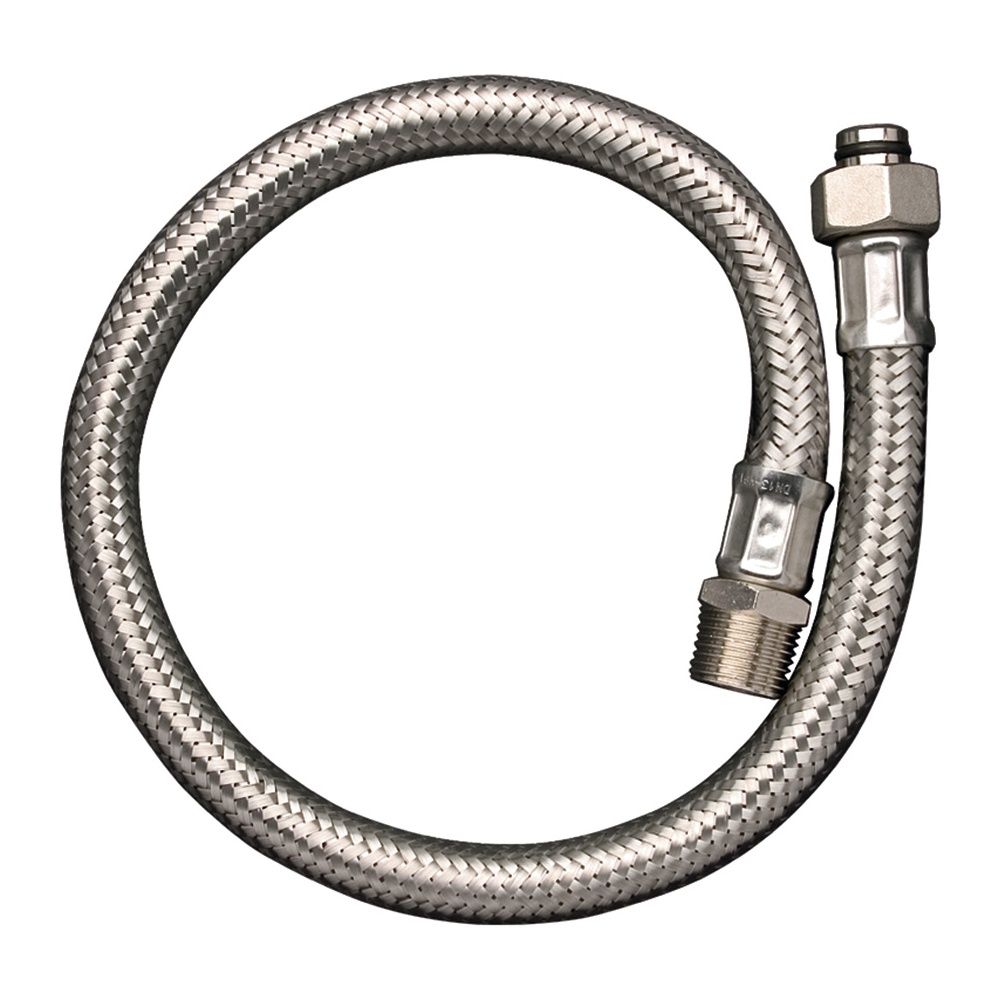 Flexible de raccordement Hansgrohe pour robinetterie de baignoire à deux trous, thermostatique