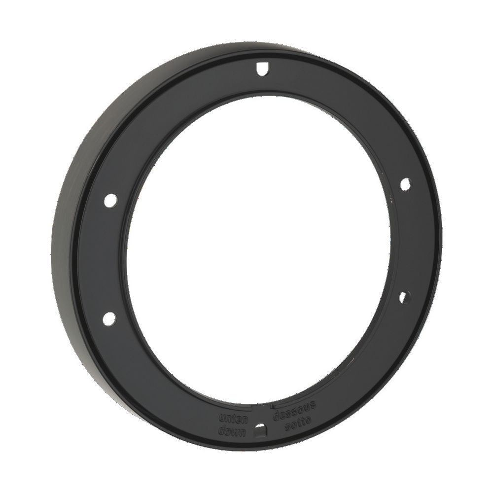 Rosette de rallonge Hansgrohe pour iBox universal, Ø 170 mm, chromé