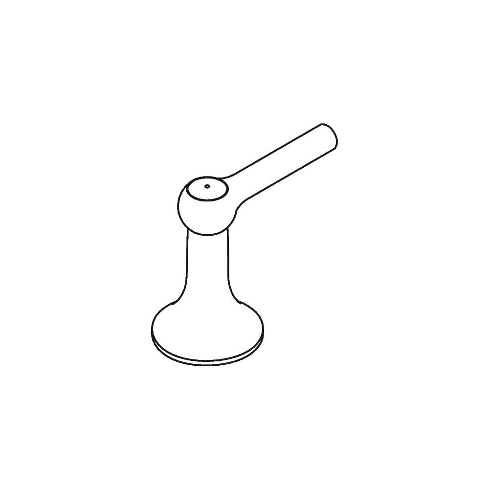 Hansgrohe AXOR Poignée pour côté eau froide Terrano, chromé, 37296000