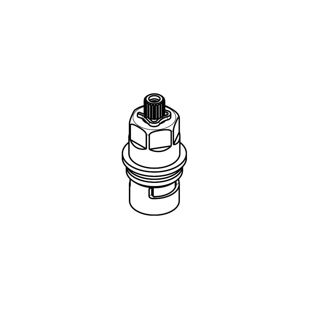 Hansgrohe Vanne d'arrêt Elastop, 94849000