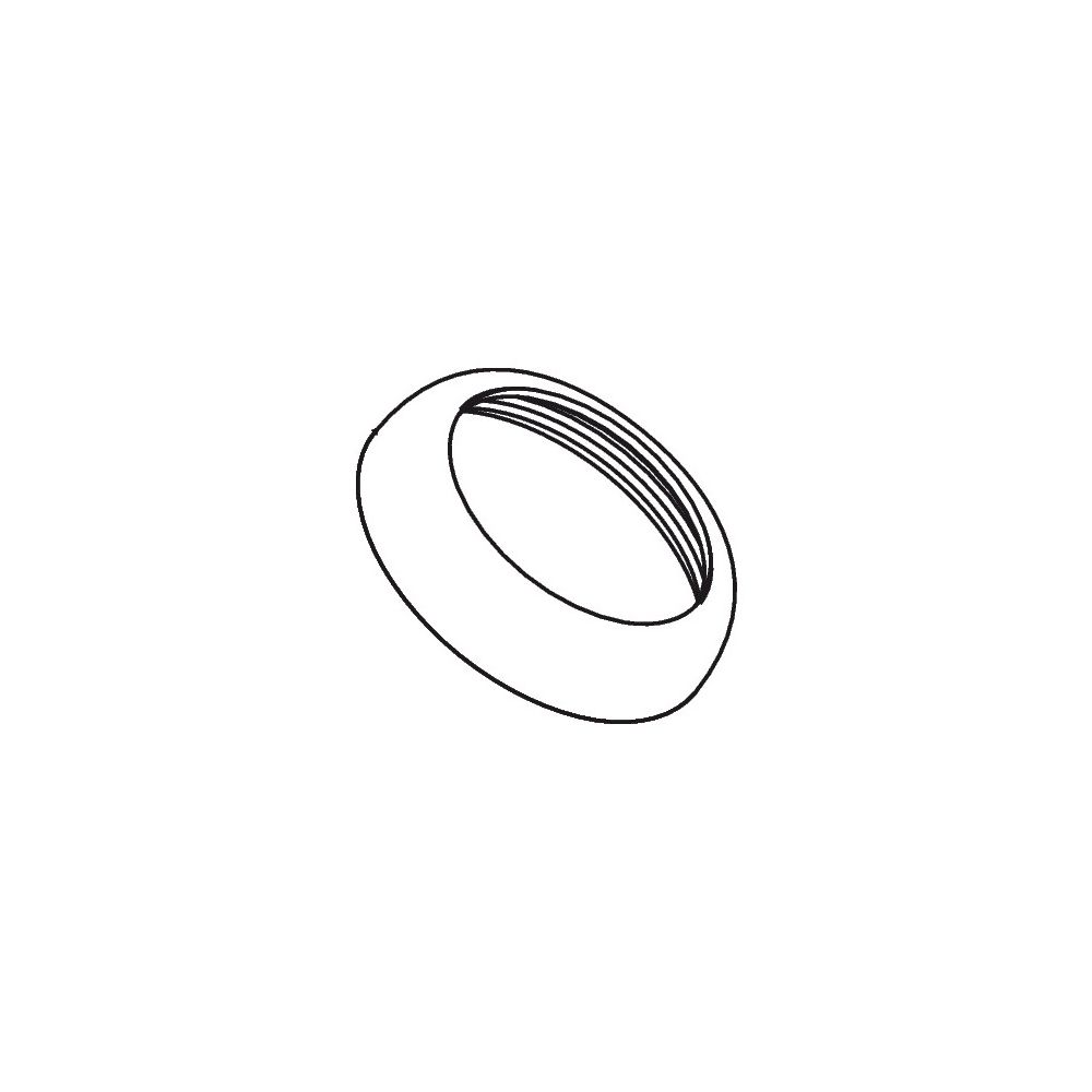 Hansgrohe Rosace de sortie, chromé, 94119000