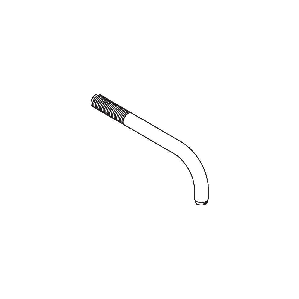 Hansgrohe AXOR Bec verseur pour mitigeur 2 trous Uno F-Set, 160 mm, 97369000