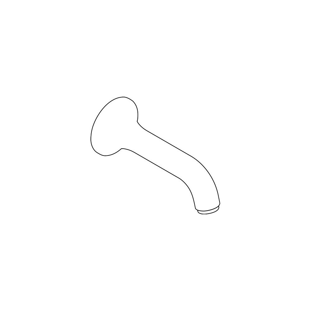 Hansgrohe AXOR Sortie murale pour Terrano, 150 mm, chromé, 97349000