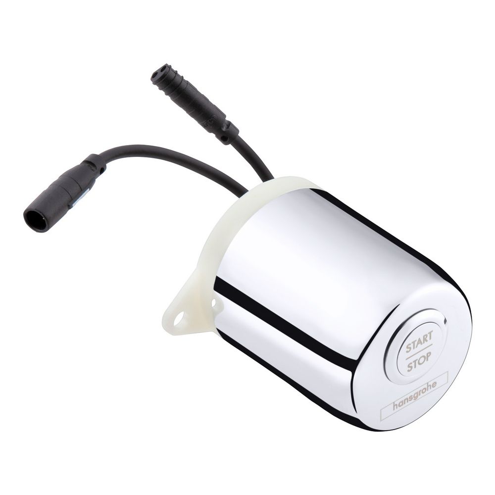 Unité électronique Hansgrohe pour mitigeur thermostatique encastré, finition Edelstahl Optic, 97139800