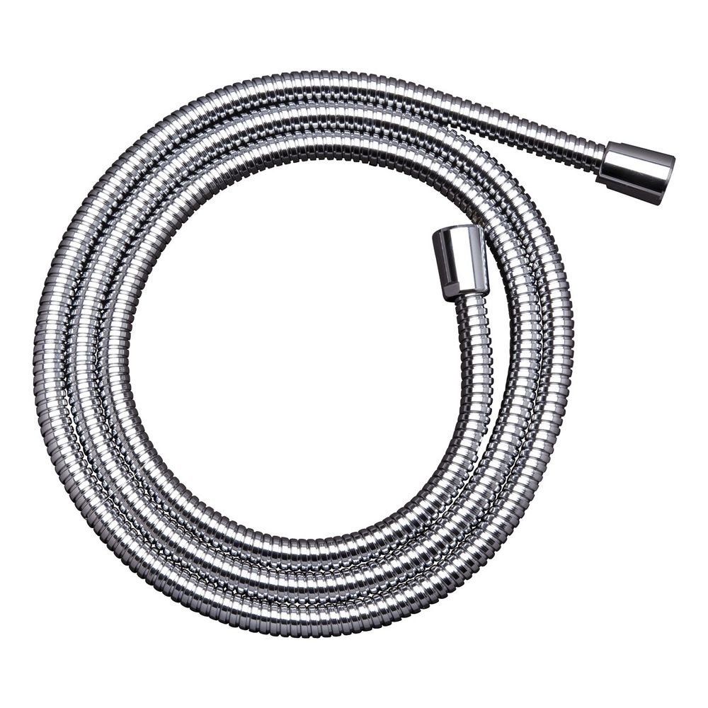 Tuyau métallique Hansgrohe pour montage sur bord de baignoire, 2000 mm, 97161000