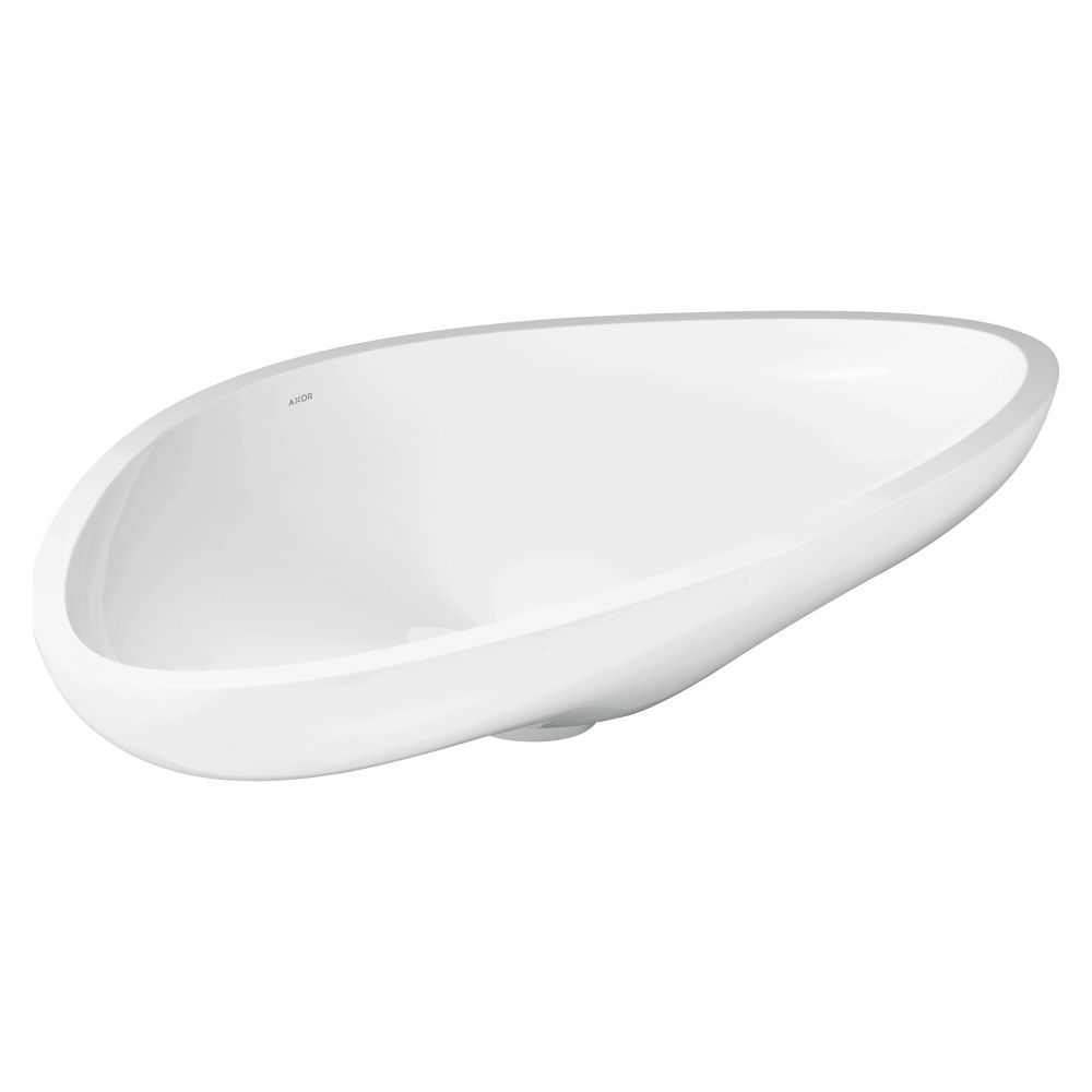 Hansgrohe Cuve de lavabo AXOR Massaud, sur meuble, 144x450x800mm, résine minérale, Blanc