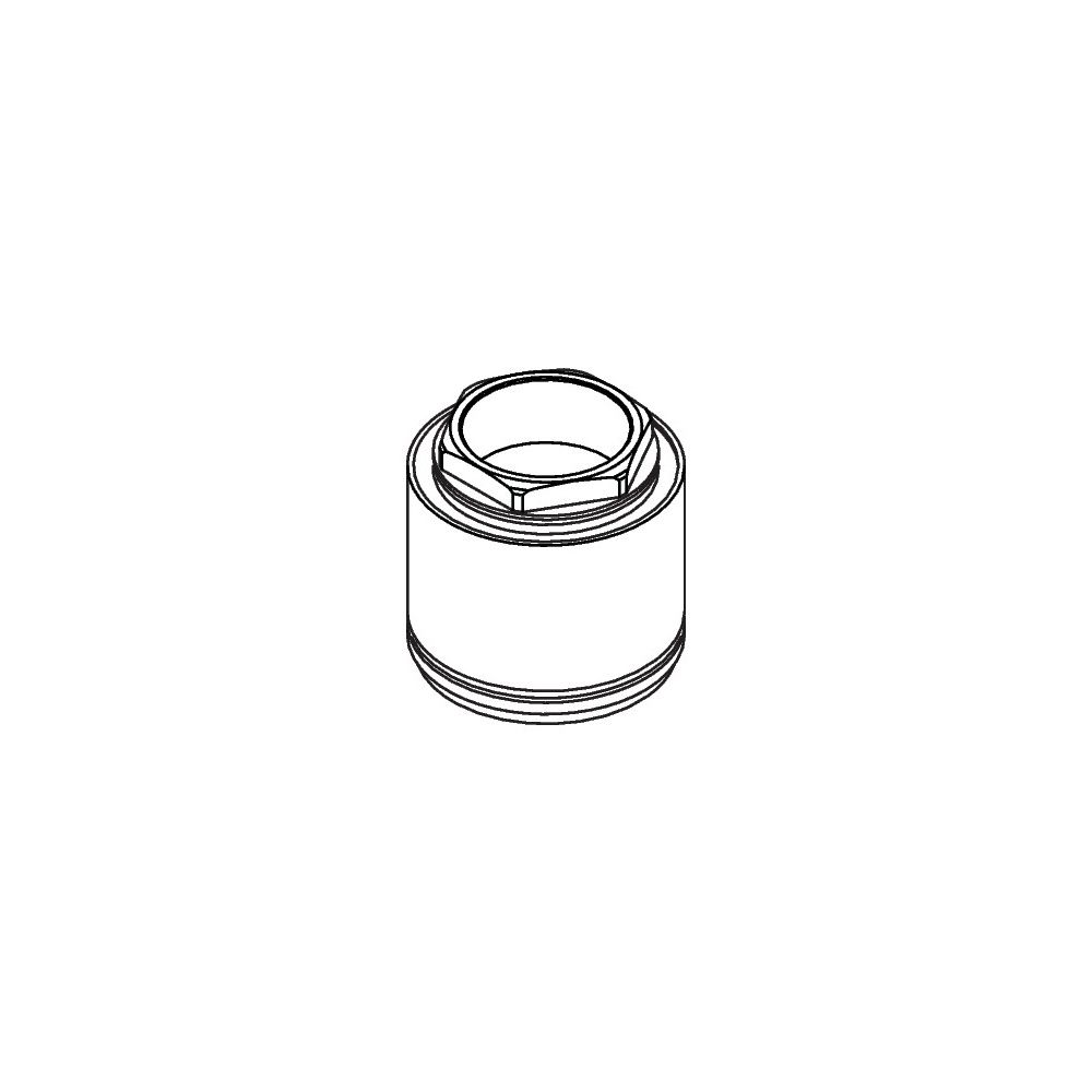 Hansgrohe Vis de serrage E 2 pour montage apparent, chromé, 97977000
