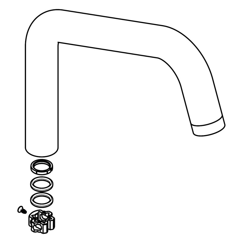 Robinetterie fixe AXOR Hansgrohe pour Citterio, chromé, 98604000
