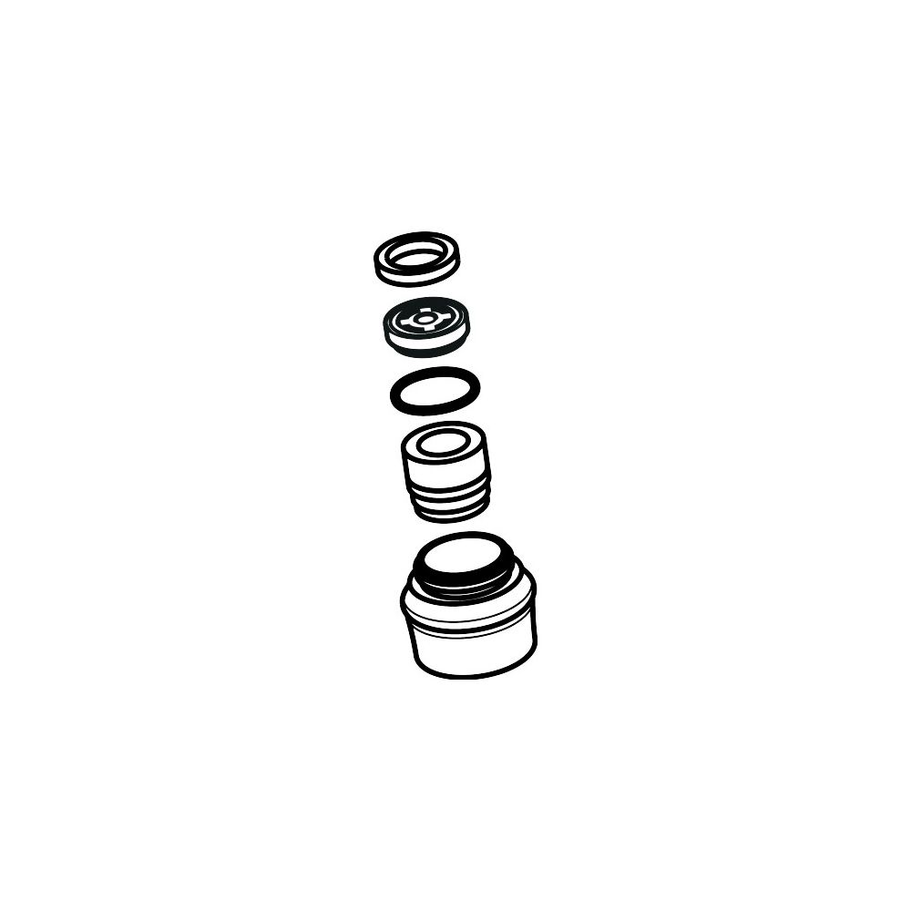 Hansgrohe AXOR Aérateur pour mitigeur Montreux, nickel brossé, 97991820
