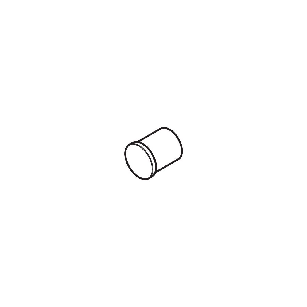 Hansgrohe AXOR Bouton de tirage pour mitigeur de baignoire Massaud, chromé, 98705000