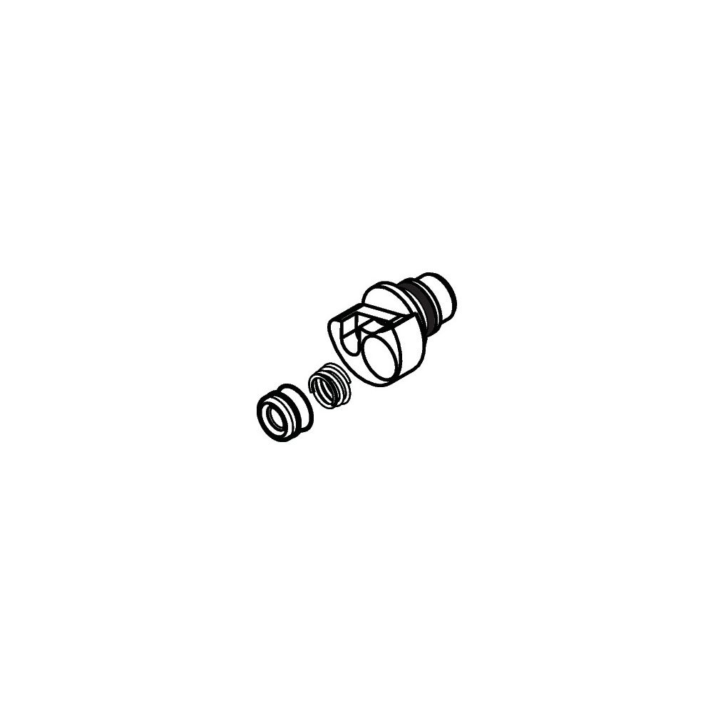 Hansgrohe AXOR distributeur pour robinetterie de baignoire Montreux, apparent, 98591000