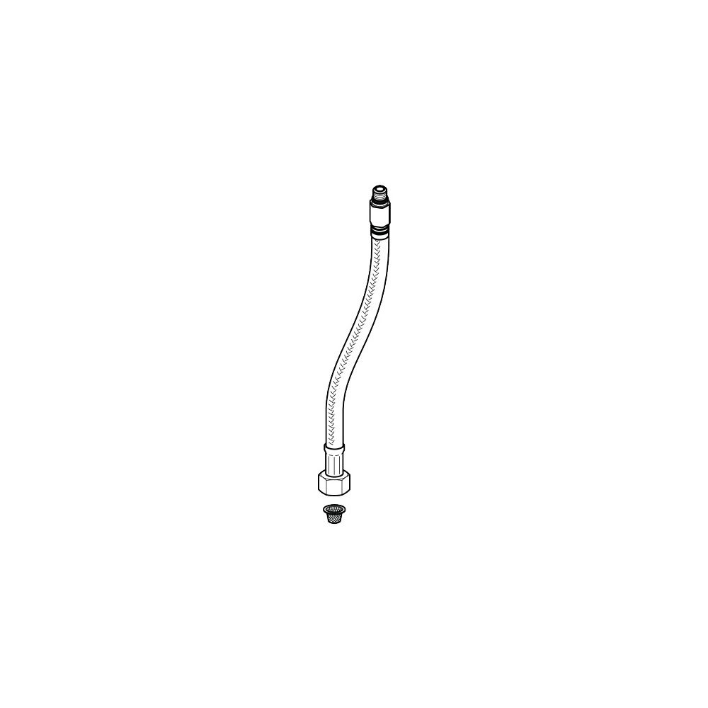 Hansgrohe Tuyau de raccordement 450 mm M8x0,75 G 3/8" DS/DN 6 Spex, 98809000