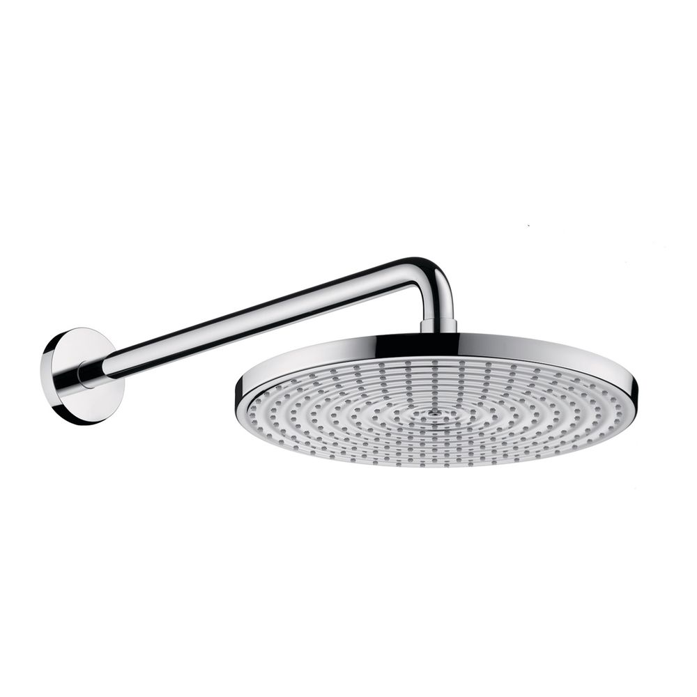 Pommeau de douche Hansgrohe Raindance S 300 mm, 18,9 l/min, 1 jet, bras de douche 46 cm, chromé