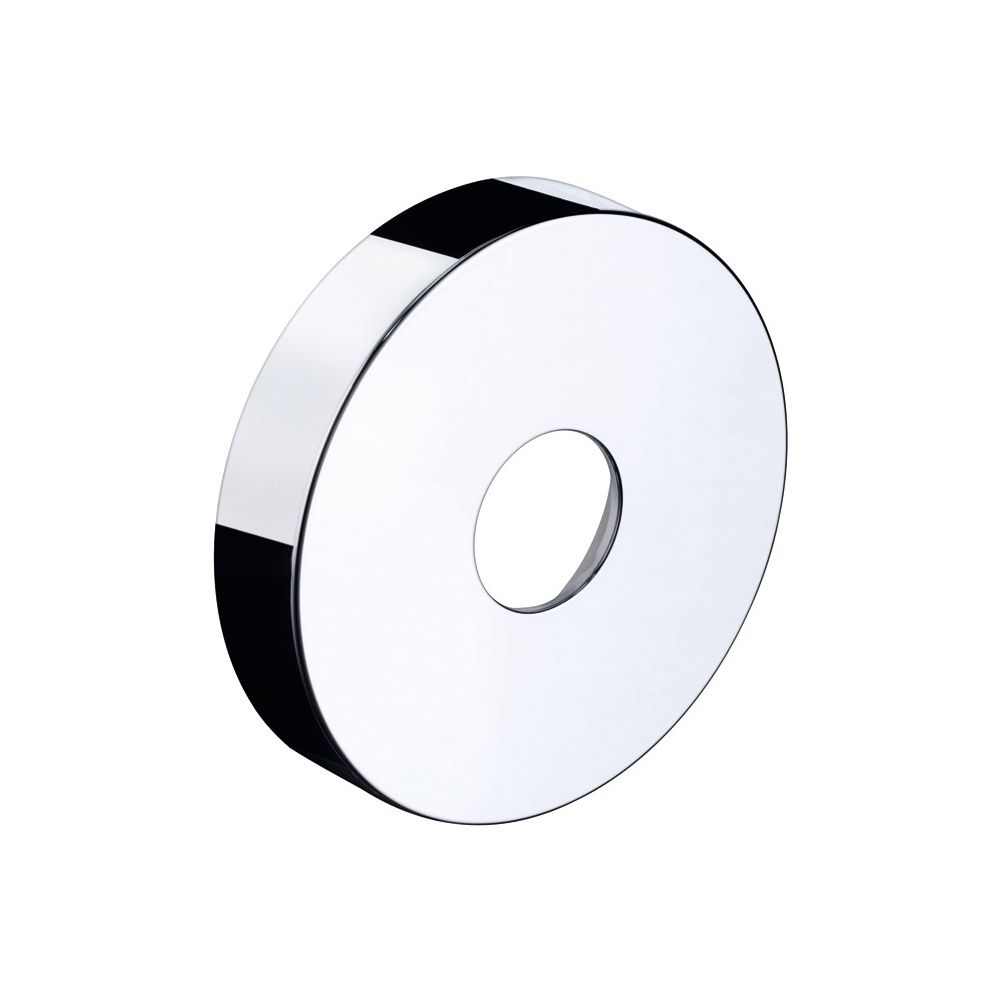 Rosette Hansgrohe pour flexible de douche, diamètre 80 mm, inox, 98940800