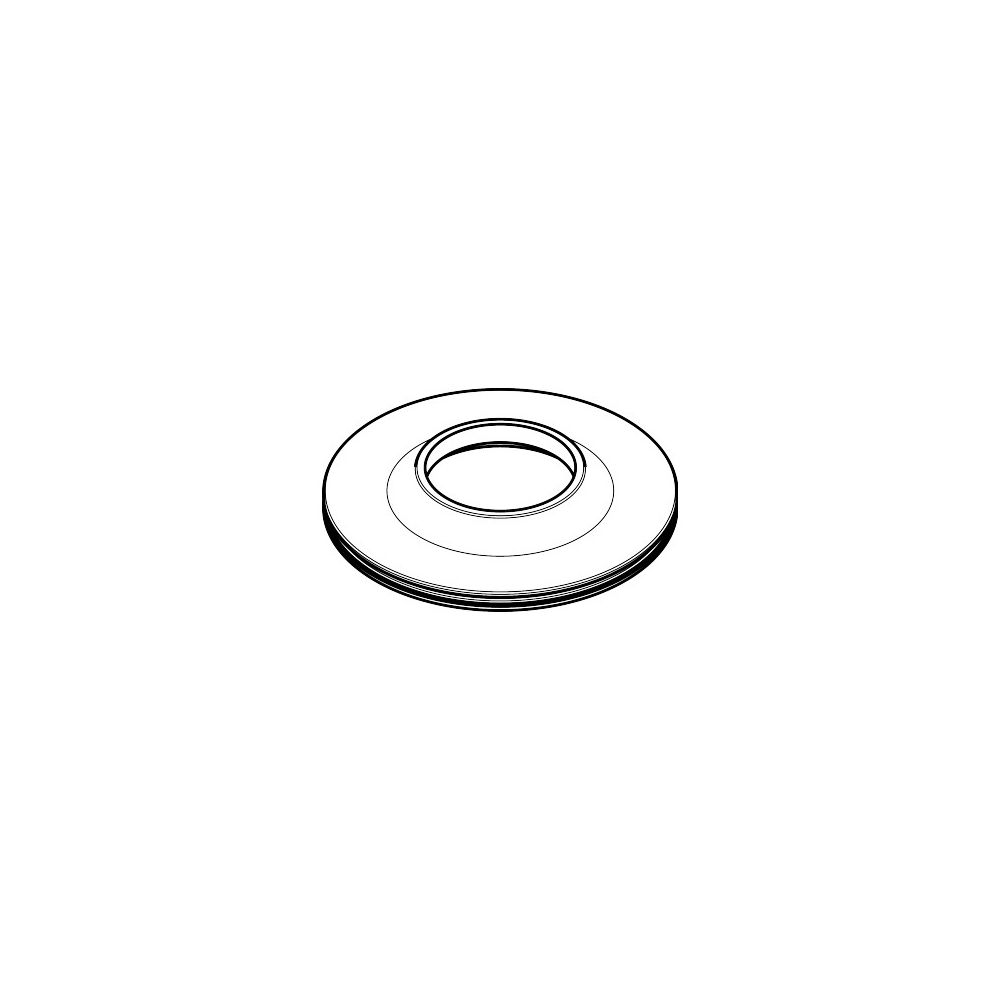 Hansgrohe AXOR Rosette pour robinetterie de baignoire 4 trous Citterio M, chromé, 98991000