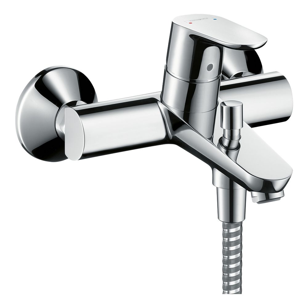 Hansgrohe Focus Mitigeur monocommande pour baignoire à poser 19,8 l/min, Chrome