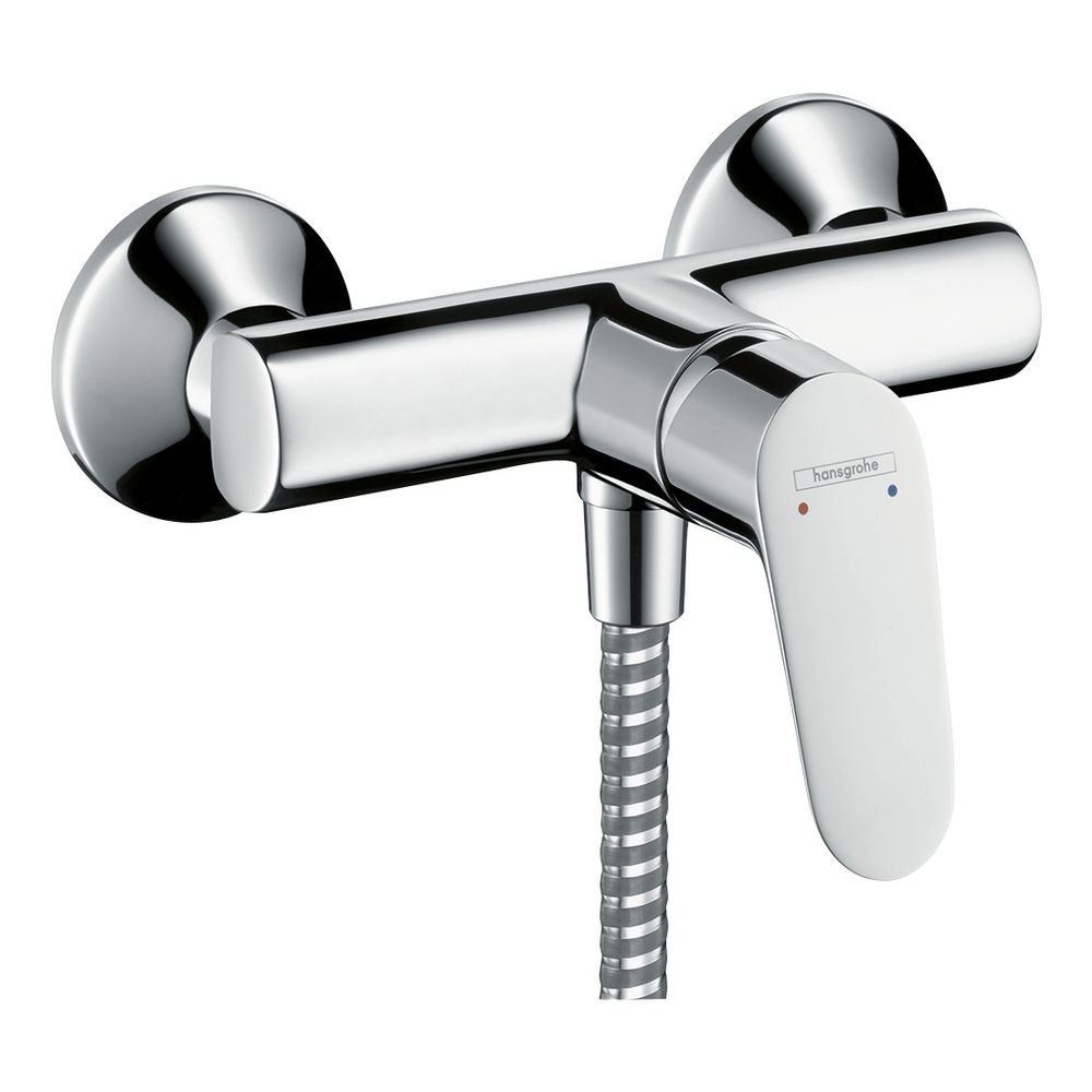 Mitigeur de douche Hansgrohe Focus à levier unique, montage apparent, chromé