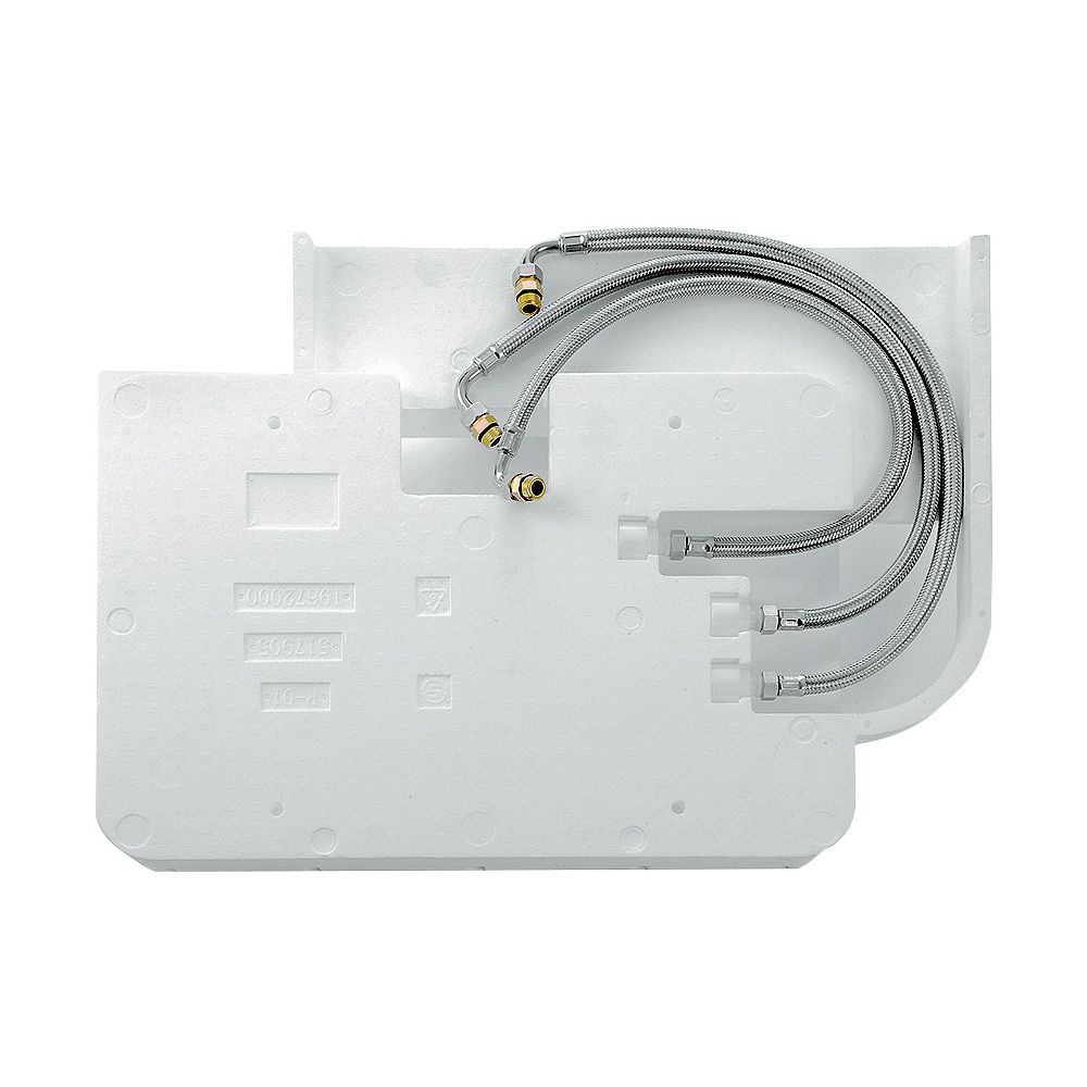 Corps de base Hansgrohe Raindance Rainmaker pour pommeau de douche 680x460 mm, 3 jets