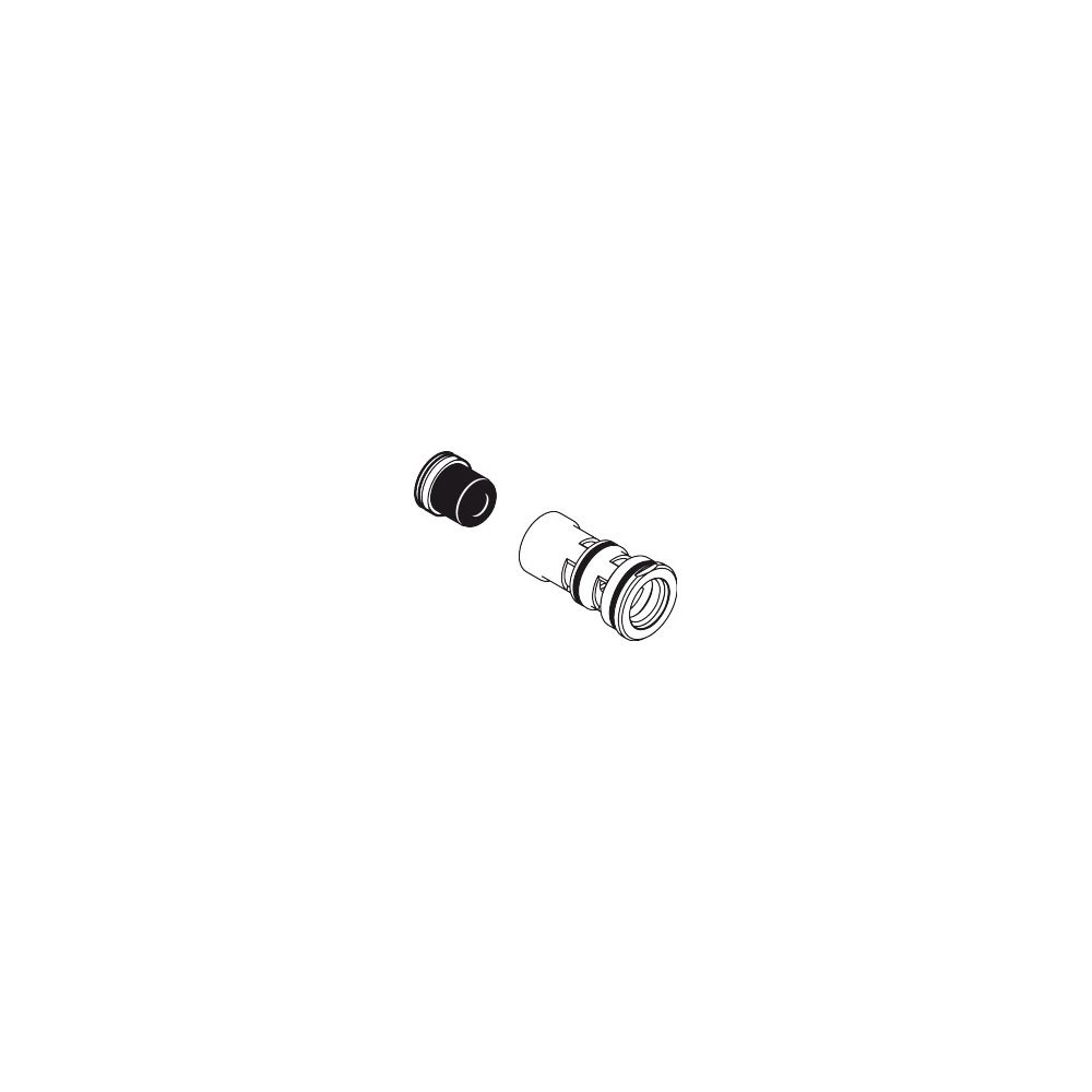 Jeu de douilles adaptatrices AXOR Hansgrohe avec silencieux, 97254000