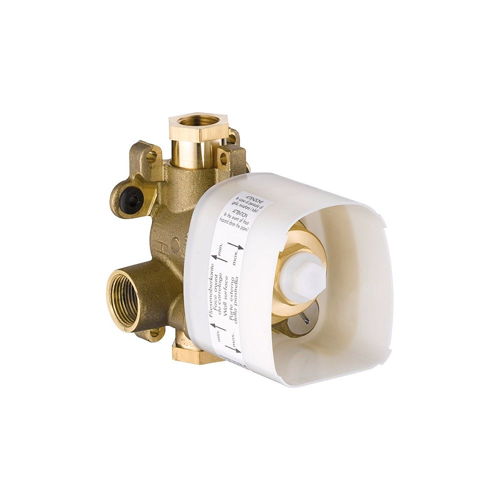 Hansgrohe AXOR ShowerSolutions Corps de base pour module thermostatique 120x120 mm encastré, DN 20, 59 l/min
