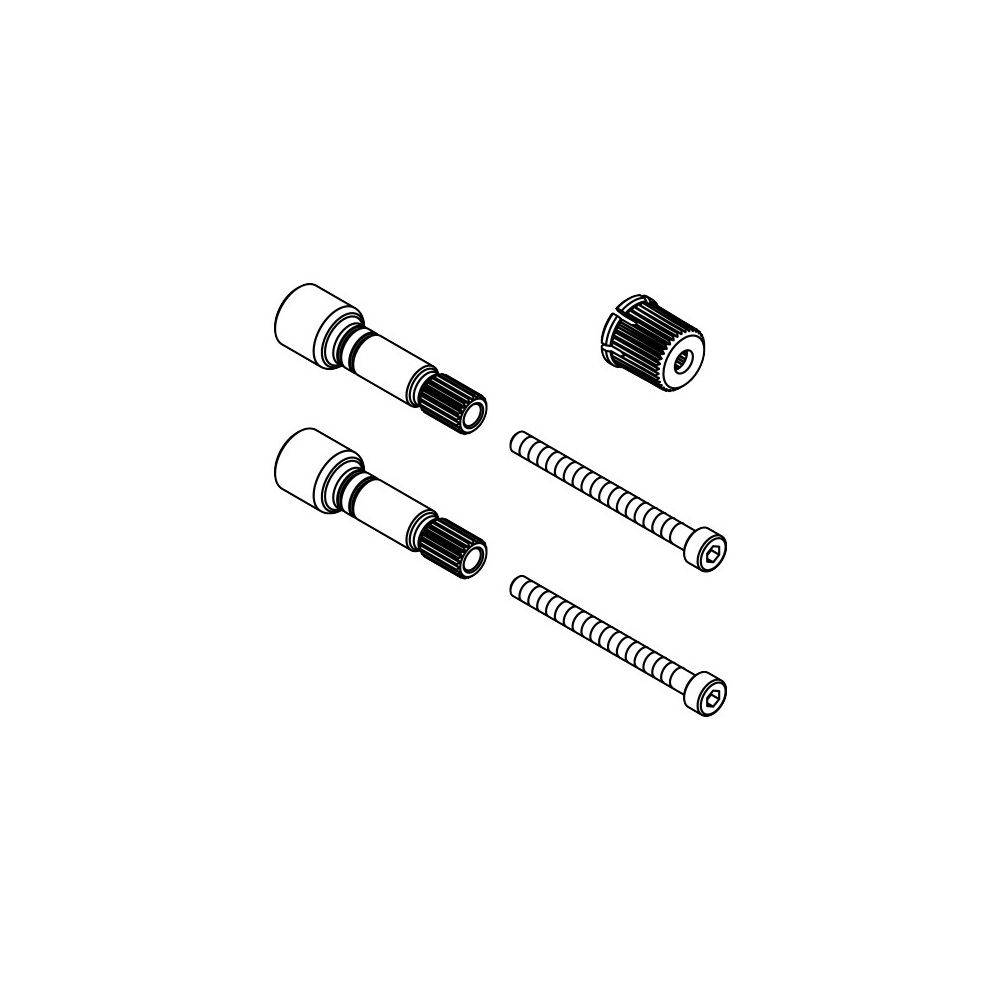 Hansgrohe Adaptateur de poignée pour vanne de dérivation/réglage, 95252000