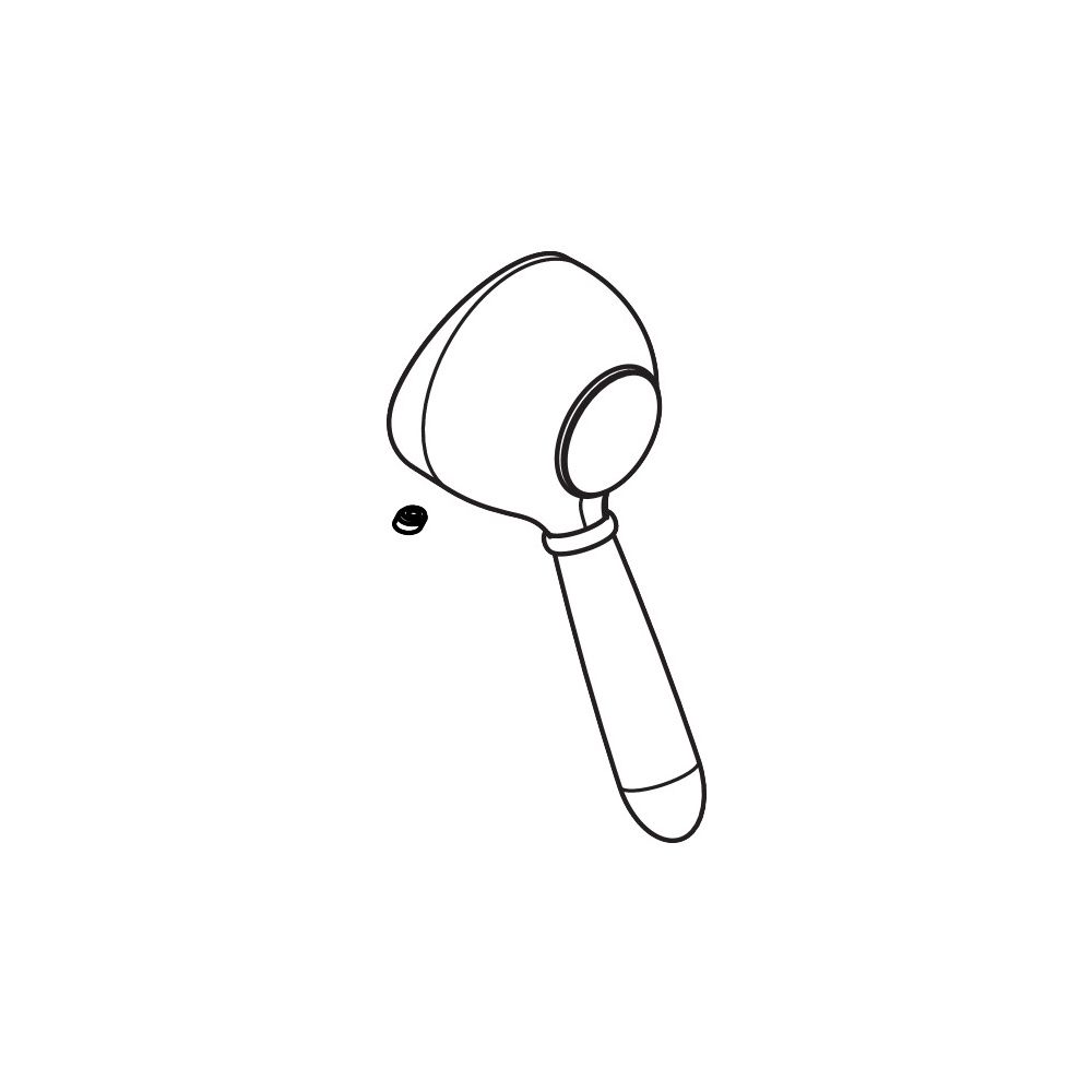 Poignée de mitigeur Hansgrohe AXOR pour série Carlton, finition Chrome/Or, 17092090