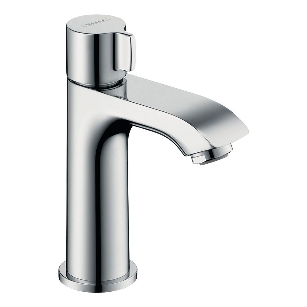 Hansgrohe Metris Robinet de sol 100 mm, pour eau froide ou eau prémélangée, sans robinetterie, chromé