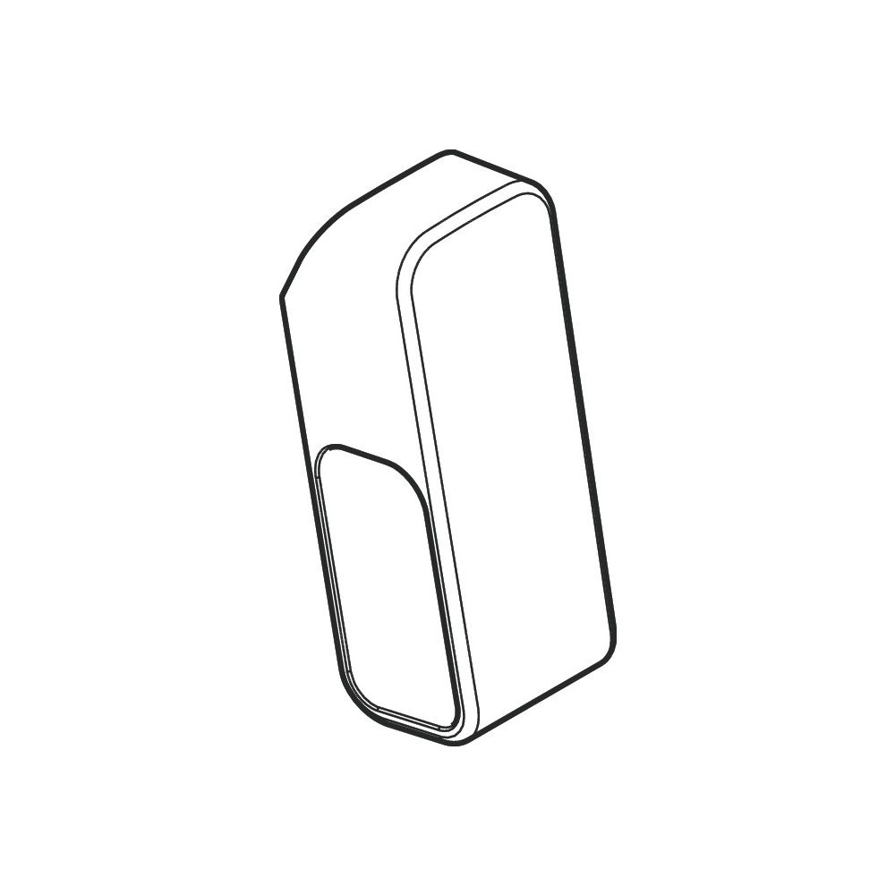 Hansgrohe AXOR Poignée pour mitigeur de baignoire/douche Urquiola, chromé, 11493000