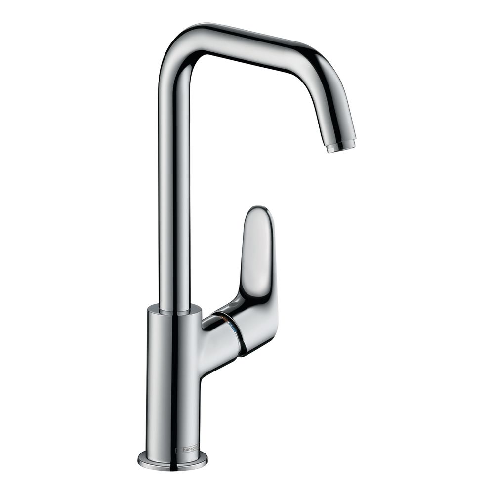 Hansgrohe Focus mitigeur monocommande pour lavabo 240mm 5l/min sans garniture avec bec pivotant, chromé