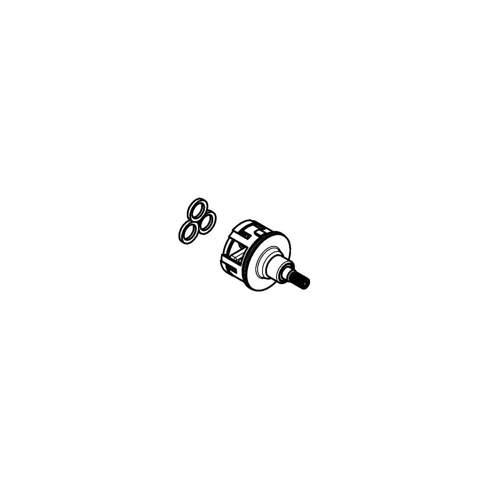 Hansgrohe Insert pour vanne de commutation Trio, 95509000