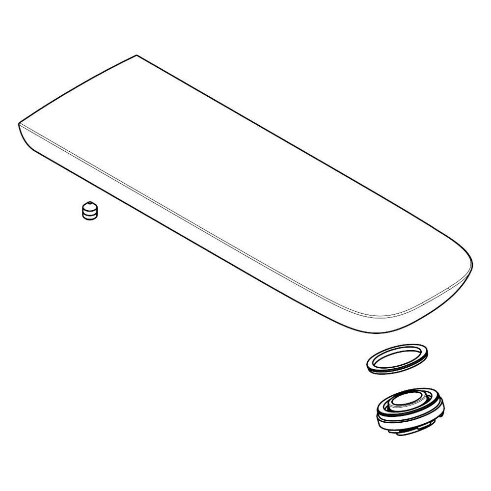 Sortie Hansgrohe PuraVida pour mitigeur de lavabo, 165 mm, chromé, 95774000