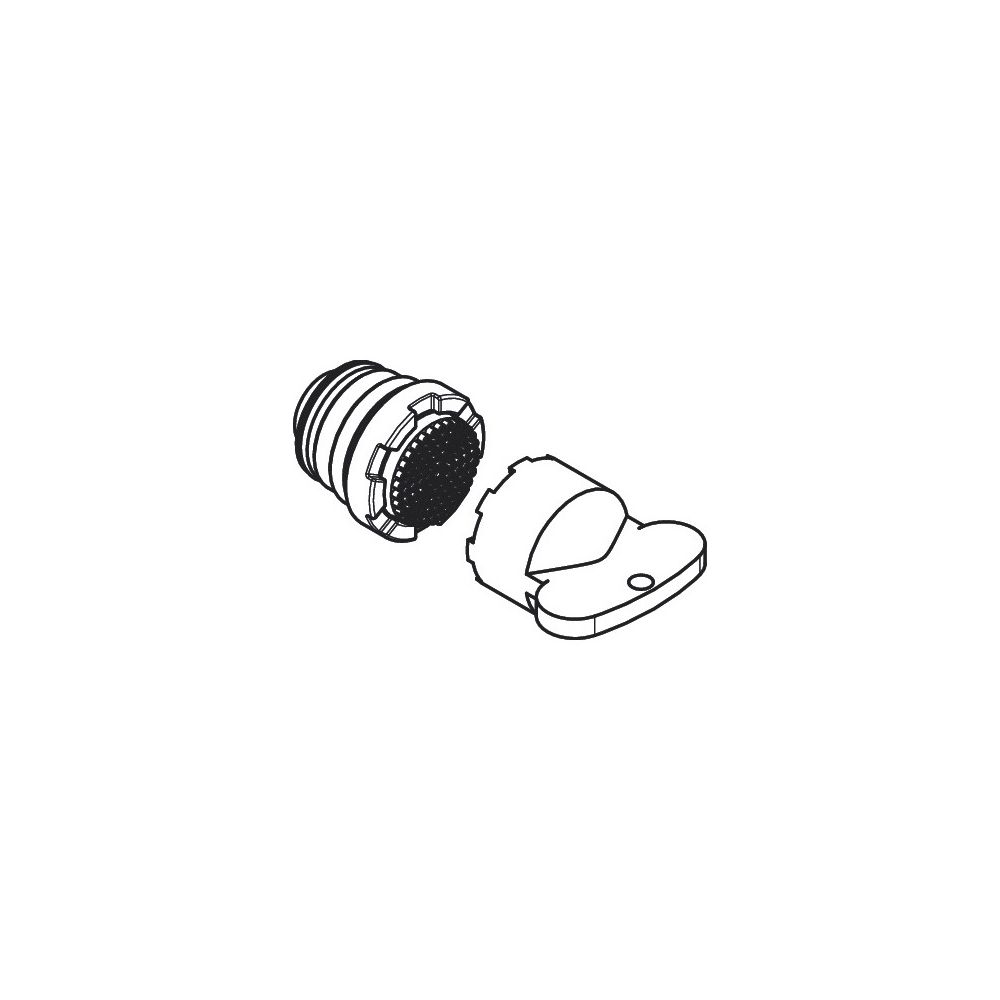 Formateur de jet Hansgrohe AXOR pour Starck Organic, 98299000