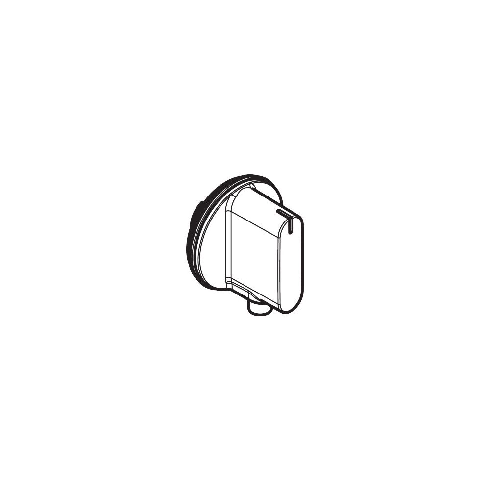 Hansgrohe Poignée thermostatique Push Select, Chromé, 98369000