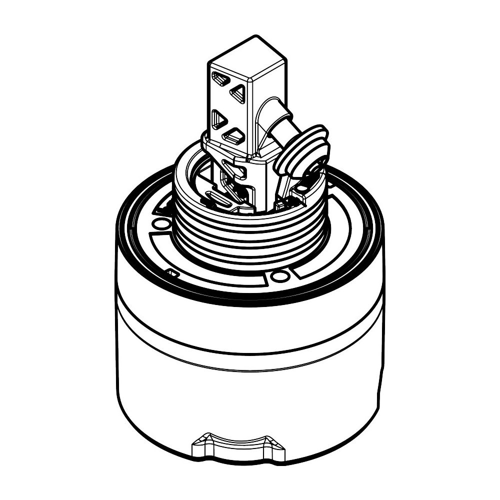 Hansgrohe Cartouche complète M45 DUP pour mitigeurs Highflow, 98285000