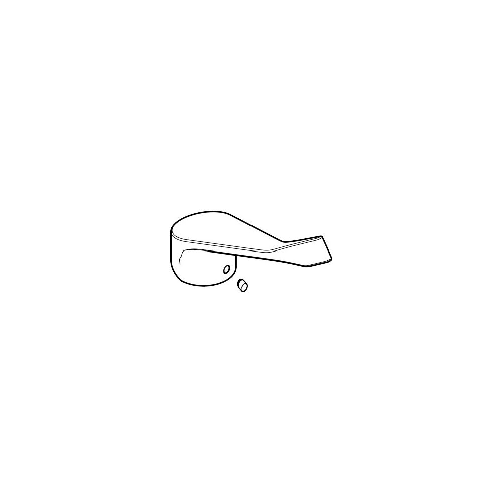 Poignée Hansgrohe pour mitigeur de lavabo Focus Care, chromé, 92119000