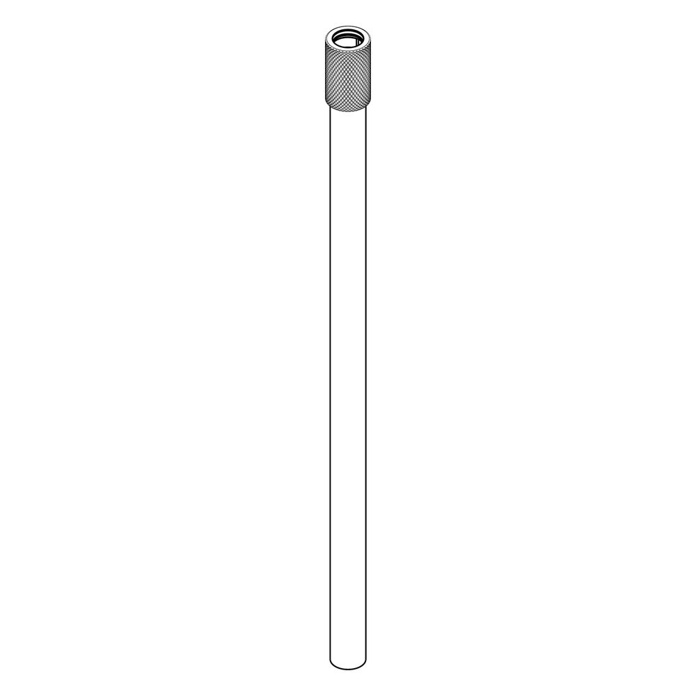 Hansgrohe AXOR Tube d'alimentation pour Front Showerpipe, mitigeur, pommeau 2 jets, chromé, 92243000