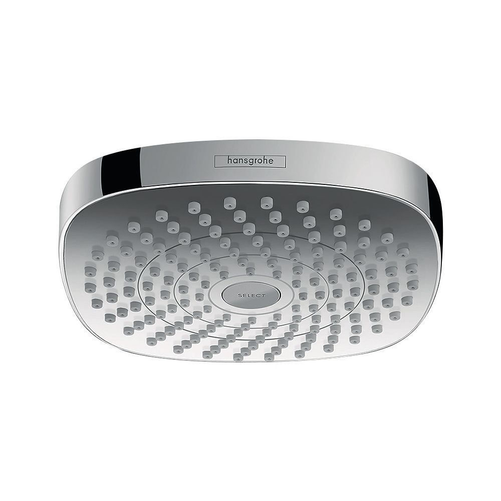 Hansgrohe Croma Select E pommeau de douche 180 mm 2 jets EcoSmart 9 l/min, chromé