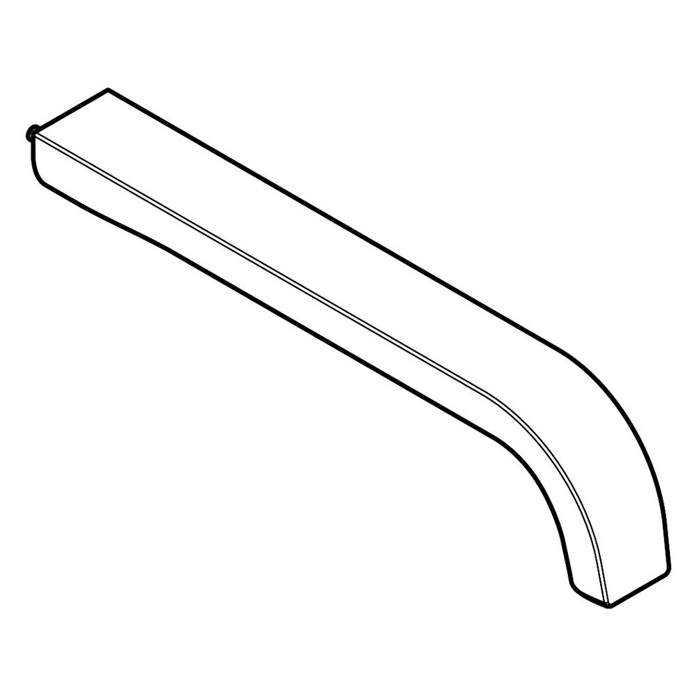 Sortie complète Hansgrohe AXOR pour Citterio E, portée 220 mm, 92336000