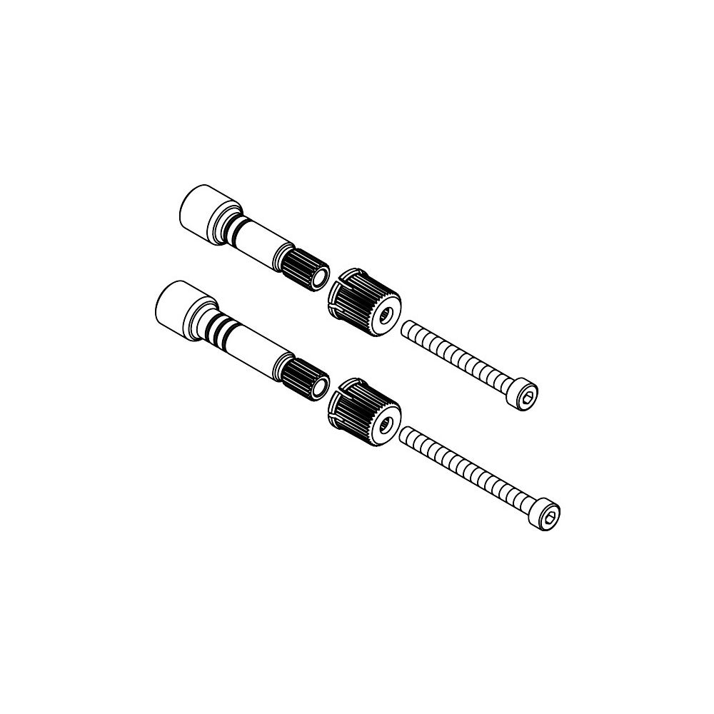 Hansgrohe Kit adaptateur de poignée iControl, version complète, 92375000