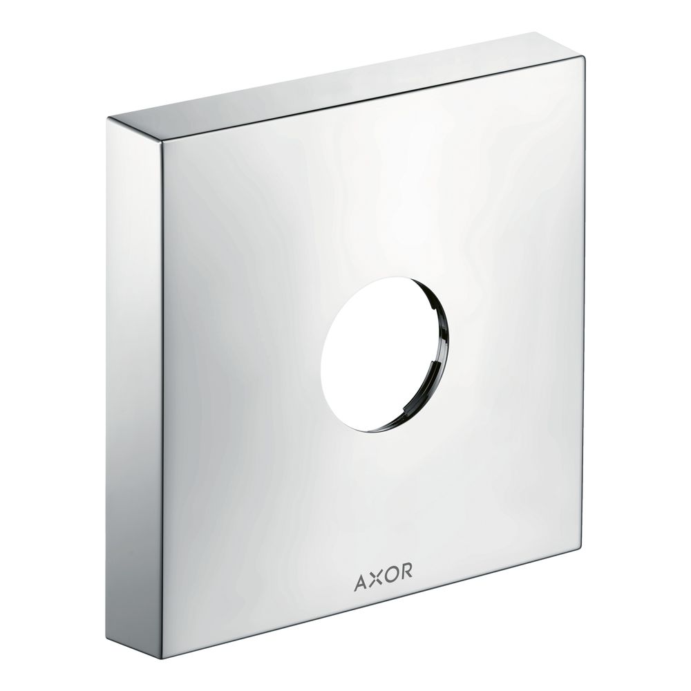 Rosace de rallonge carrée Hansgrohe AXOR 1 trou, 170 mm, 33 mm, Chromé
