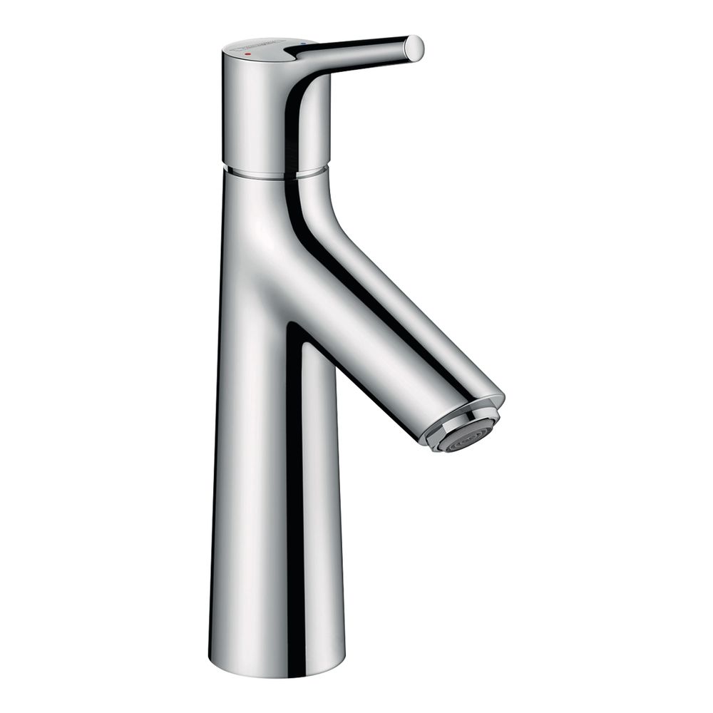 Mitigeur mitigeur monocommande pour lavabo Talis S Hansgrohe 100 mm 5 l/min avec garniture à tige de traction, chromé