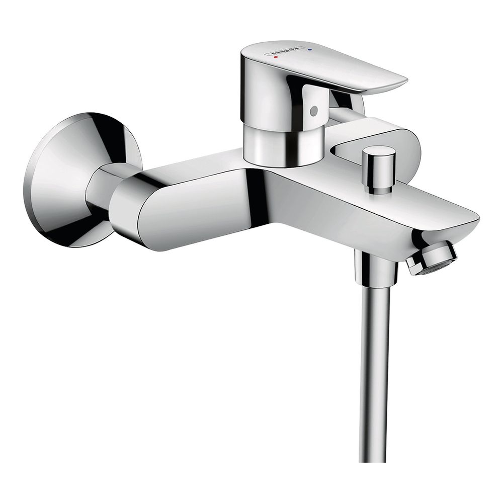 Hansgrohe Mitigeur monotrou Talis E pour baignoire apparent 19,2l/min, chromé