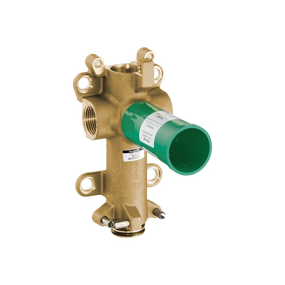 Corps de base Hansgrohe AXOR One pour vanne d'arrêt encastrée, DN 15, 165 mm, 45770180