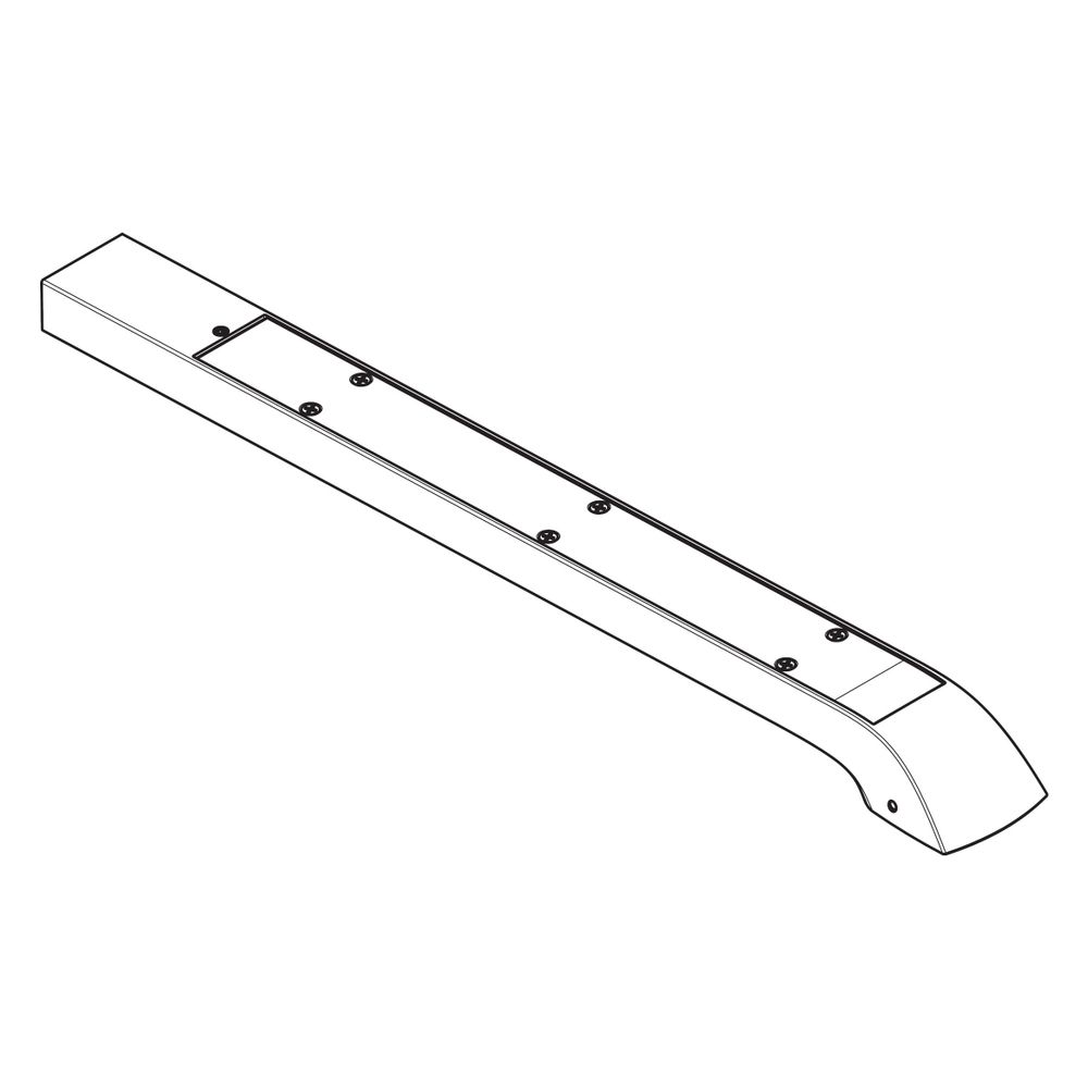 Bras de douche Hansgrohe 390 mm pour pommeau Raindance Select E 300 3 jets, Chromé, 92803000